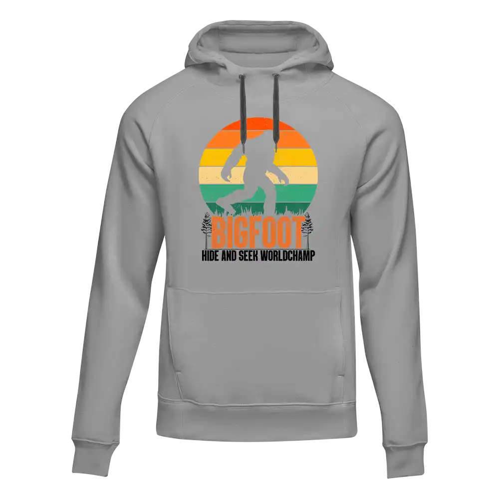 Bigfoot Hide And Seek Unisex Hoodie