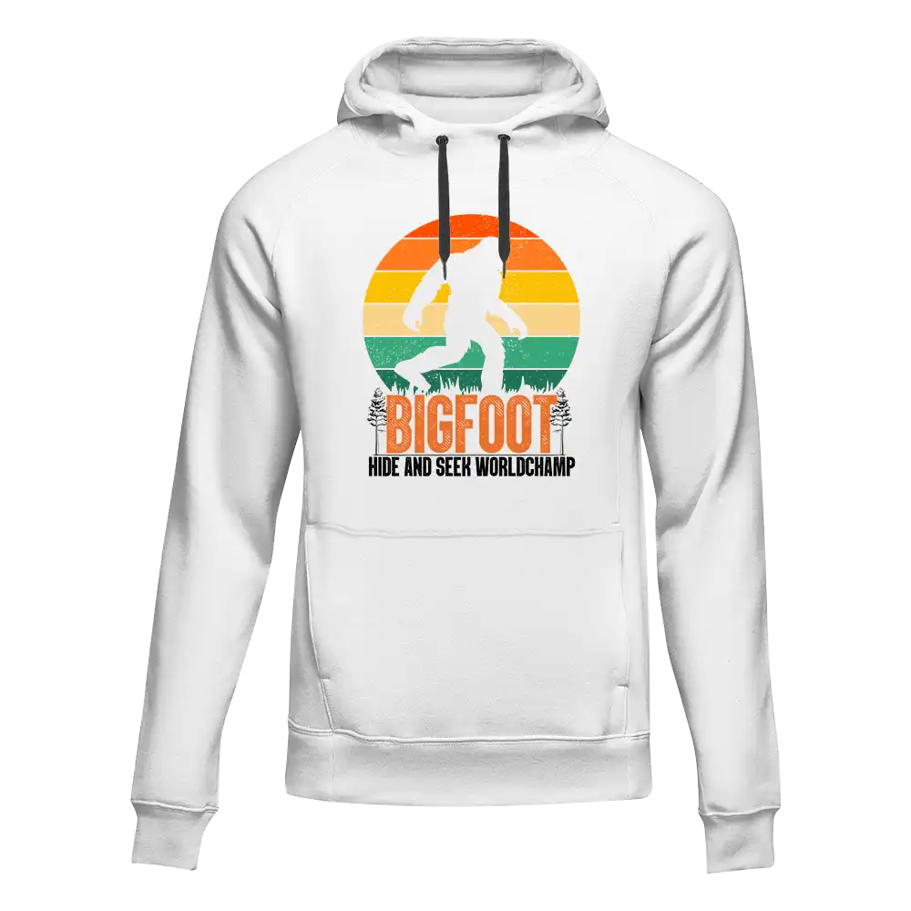 Bigfoot Hide And Seek Unisex Hoodie