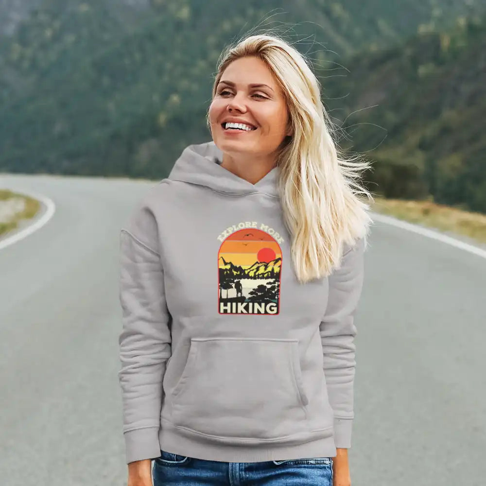 Explore More Hiking Unisex Hoodie