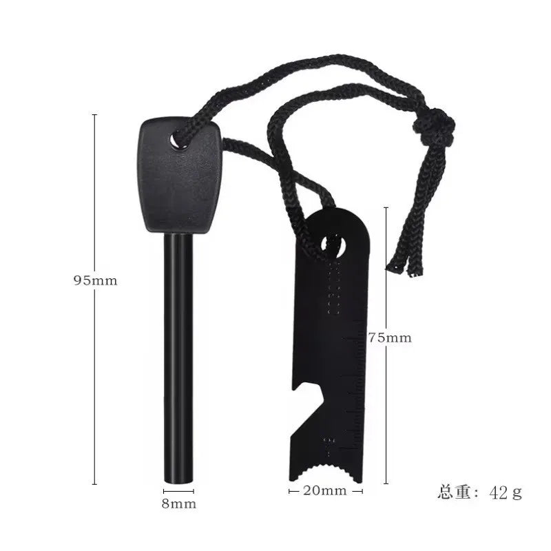 Waterproof Magnesium Flint & Steel Stick